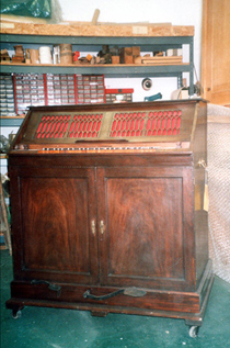 Kings College, London. Snetzler Chamber Organ restoration